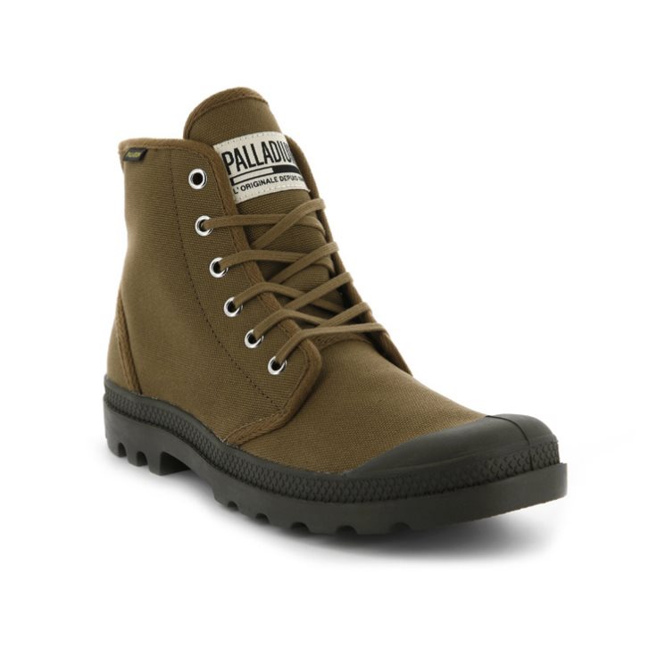 Dámské Tenisky Palladium Pampa Hi Originale High Tops Hnědé | CZ FKC-01Q